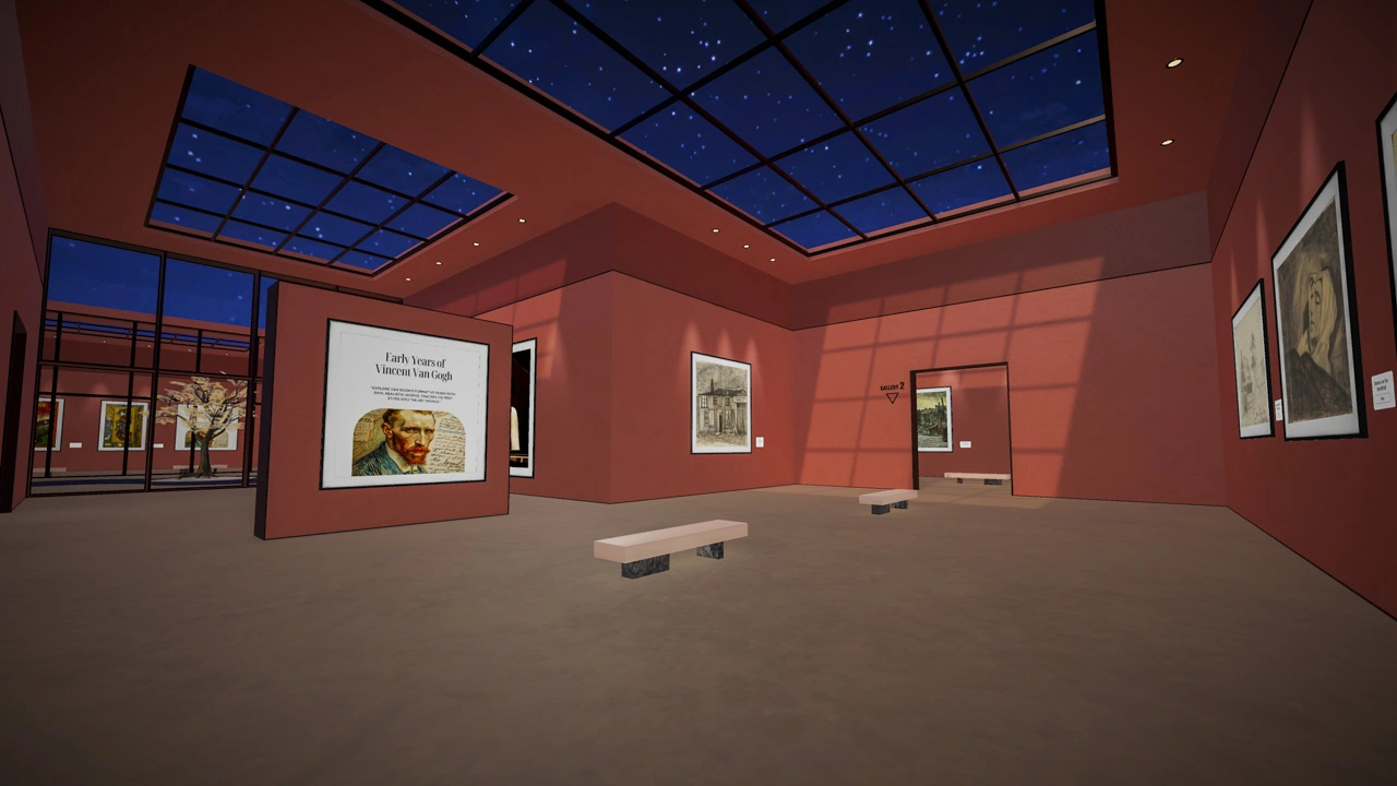 studio la gazelle spatial virtual environment projects oppidan art gallery immersive legends vincent van gogh